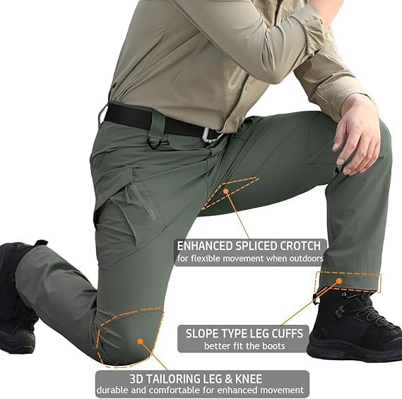 Men's All-Weather Tactical Adventure Pro Pants