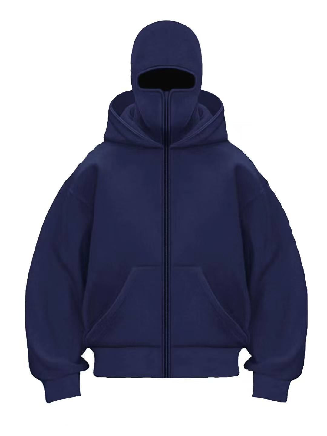 Premium Zipped Mask Hoodie (unisex)