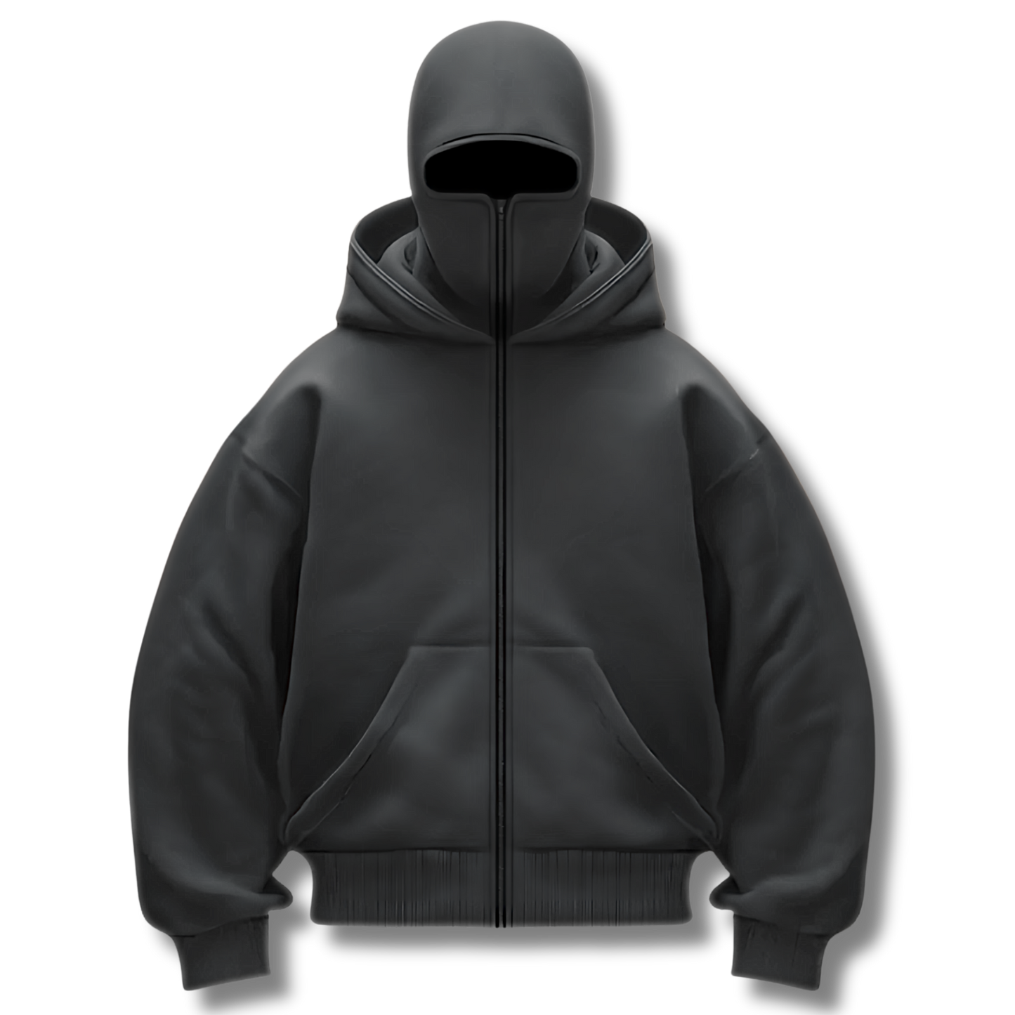 Premium Zipped Mask Hoodie (unisex)