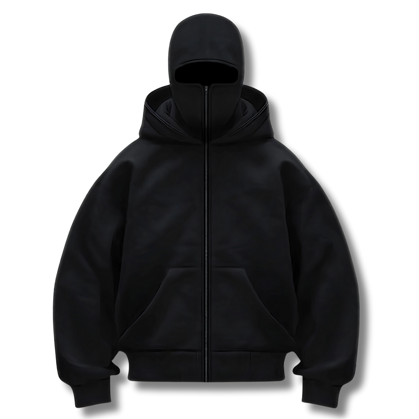 Premium Zipped Mask Hoodie (unisex)