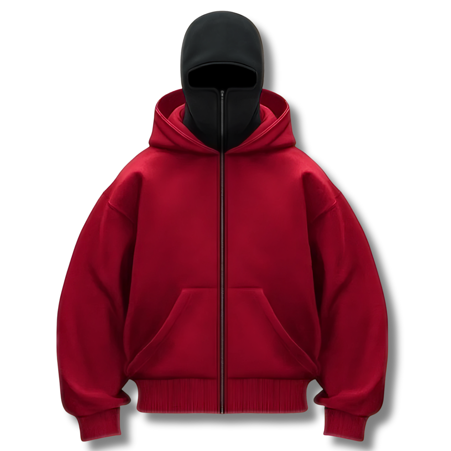 Premium Zipped Mask Hoodie (unisex)