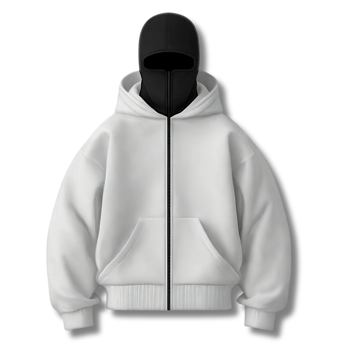 Premium Zipped Mask Hoodie (unisex)